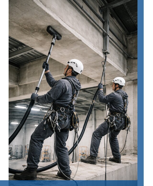 Обеспыливание потолочных конструкций в Выксе от 259 р. |ВЫСОТНИК-Вкс