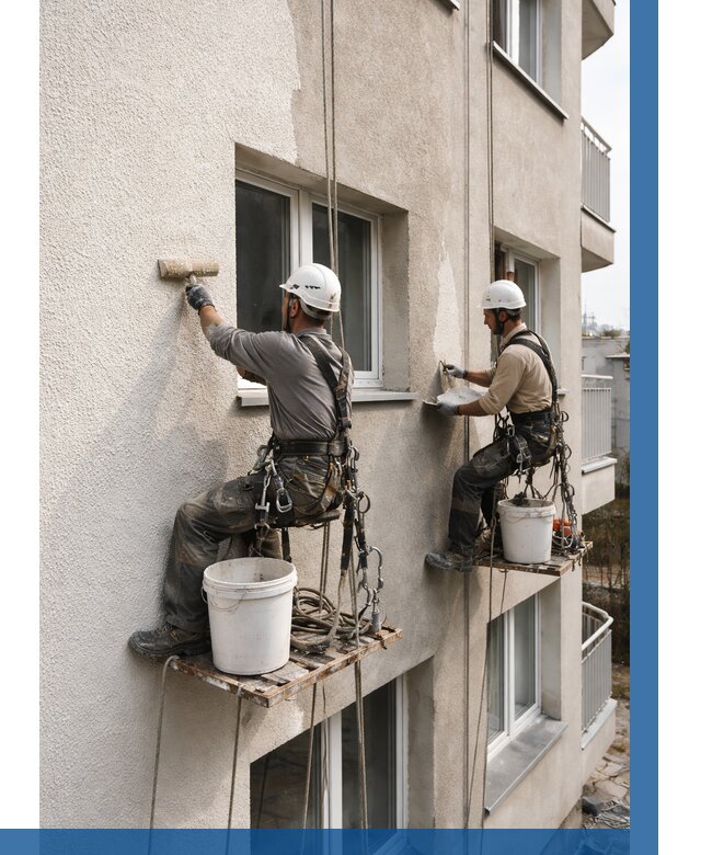 Нанесение короеда на фасад в Выксе от 467 р. | ВЫСОТНИК-Вкс