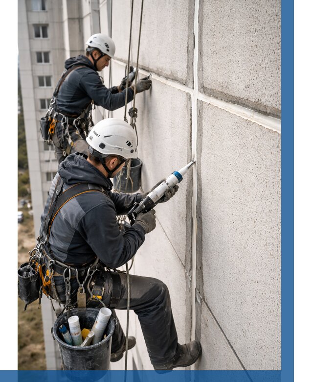 Герметизация межпанельных швов в Выксе от 726 р. | ВЫСОТНИК-Вкс