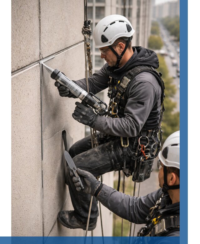 Первичная герметизация швов в Выксе от 622 р. | ВЫСОТНИК-Вкс