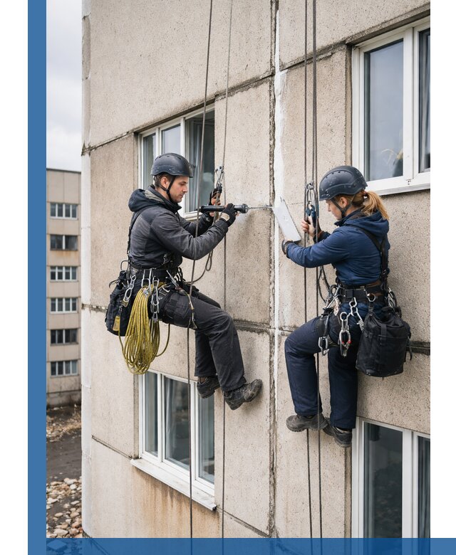 Герметизация межпанельных швов тёплым швом в Выксе