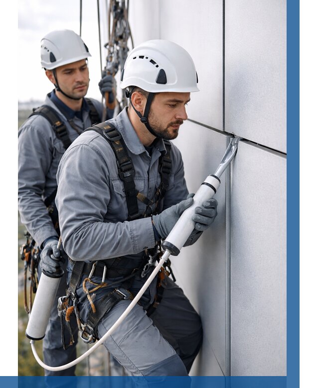 Герметизация швов вилатермом в Выксе от 622 р. | ВЫСОТНИК-Вкс