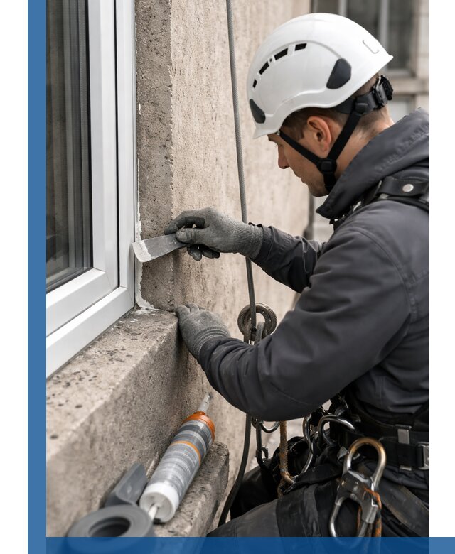 Герметизация монтажных швов окон в Выксе с гарантией качества