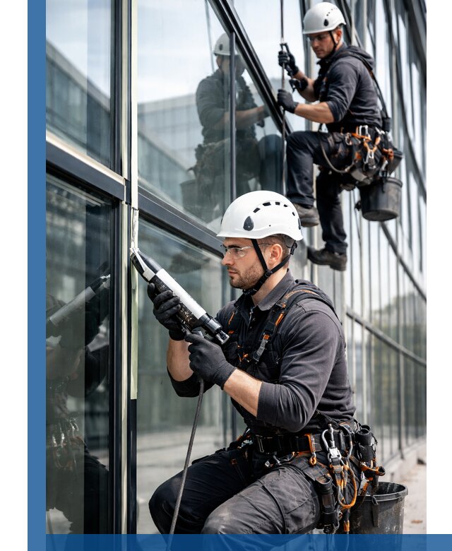 Герметизация витражных швов в Выксе для зданий и фасадов