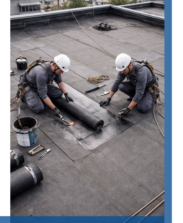 Ремонт мягкой кровли под ключ в Выксе от 726 р. | ВЫСОТНИК-Вкс