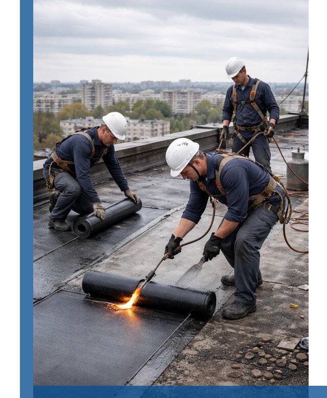 Ремонт наплавляемой кровли в Выксе качественно и надежно