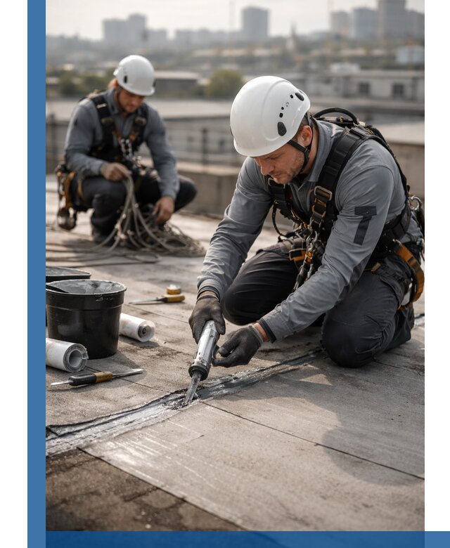 Аварийное и капитальное устранение протечек кровли в Выксе