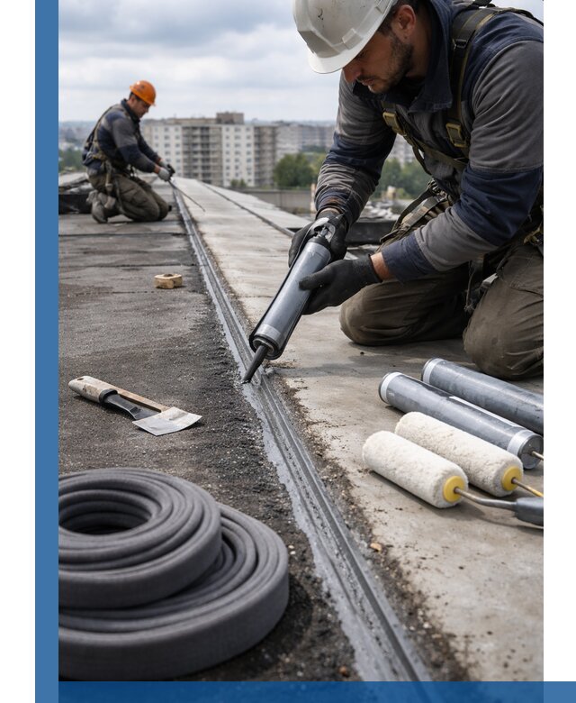 Герметизация швов кровли в Выксе с гарантией герметичности