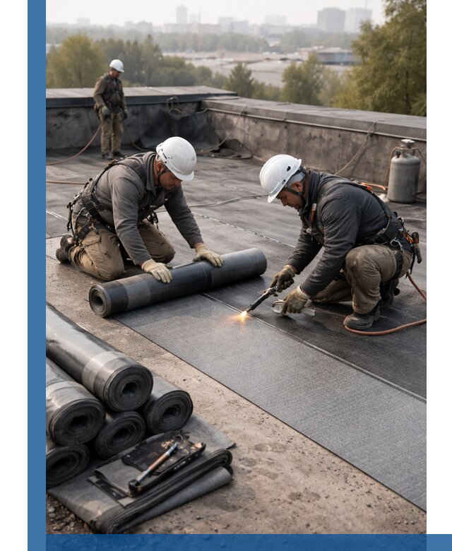 Монтаж мягкой кровли в Выксе профессионально и надежно