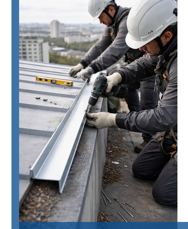 Монтаж капельника на кровле в Выксе с гарантией качества