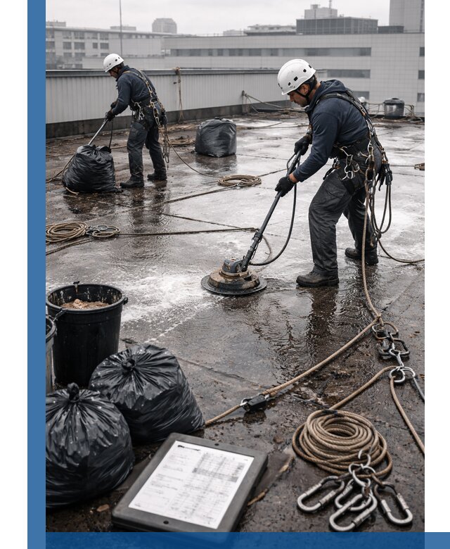 Плановая очистка кровли по графику в Выксе для безопасности