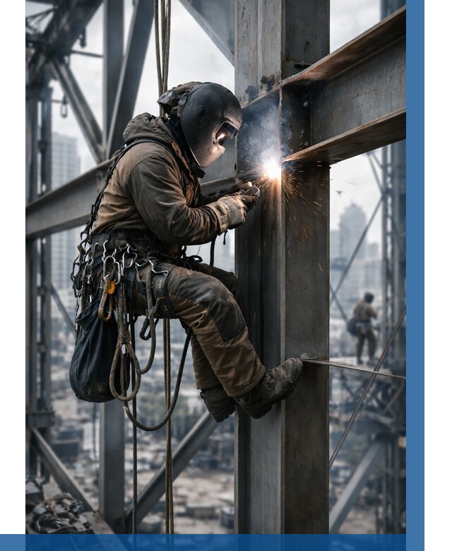 Высотные сварочные работы в Выксе от 3630 р. | ВЫСОТНИК-Вкс