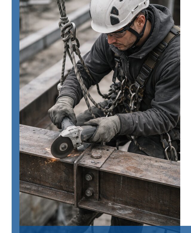 Резка металла на высоте в Выксе для зданий и конструкций