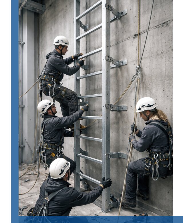 Монтаж металлических лестниц в Выксе под ключ со гарантией