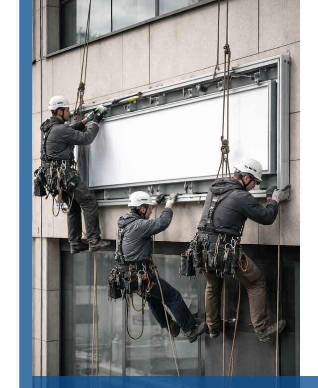 Профессиональный монтаж светового короба под ключ в Выксе