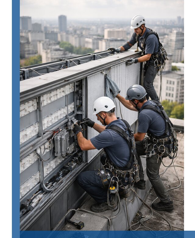 Профессиональное обслуживание крышной рекламы в Выксе под ключ