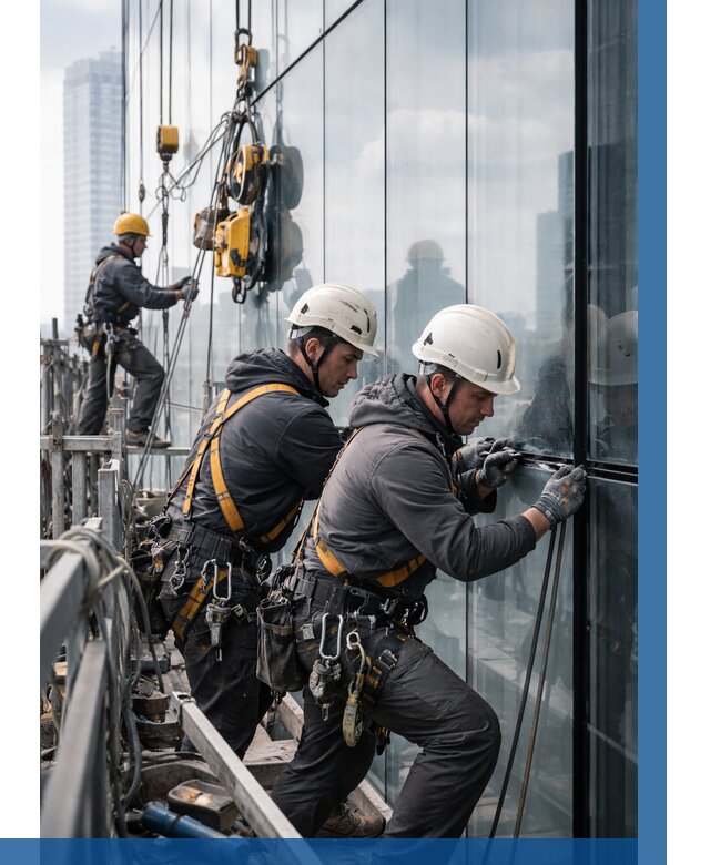 Структурное остекление фасадов в Выксе от 9852 р. | ВЫСОТНИК-Вкс