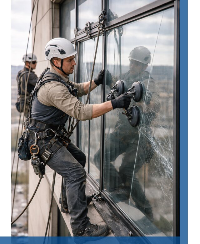 Замена стекла в витраже в Выксе под ключ от 8815 р. | ВЫСОТНИК-Вкс