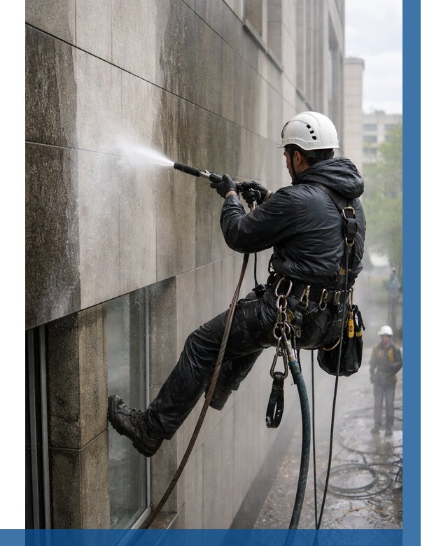 Гидроструйная очистка поверхностей в Выксе от 881 р. | ВЫСОТНИК-Вкс