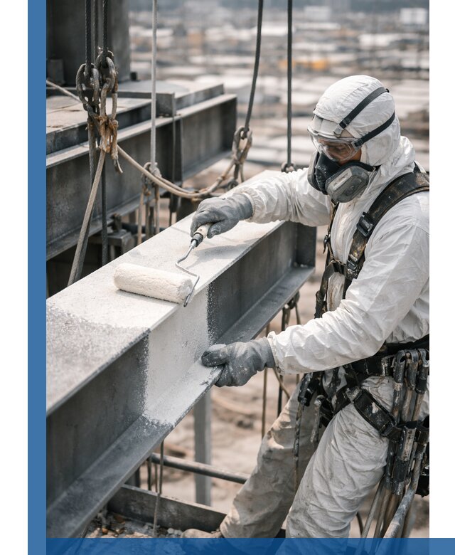 Профессиональная огнезащитная обработка металлоконструкций в Выксе