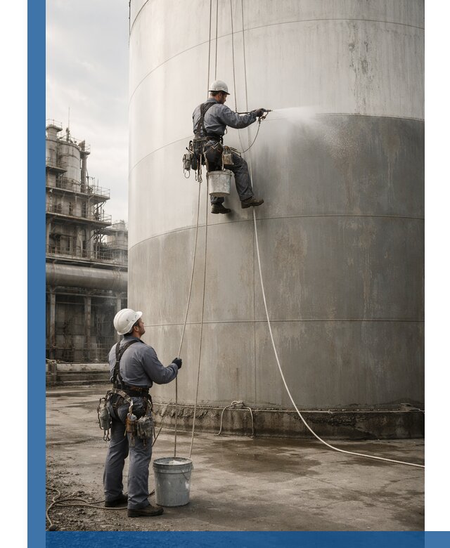 Покраска стальных резервуаров и емкостей в Выксе профессионально