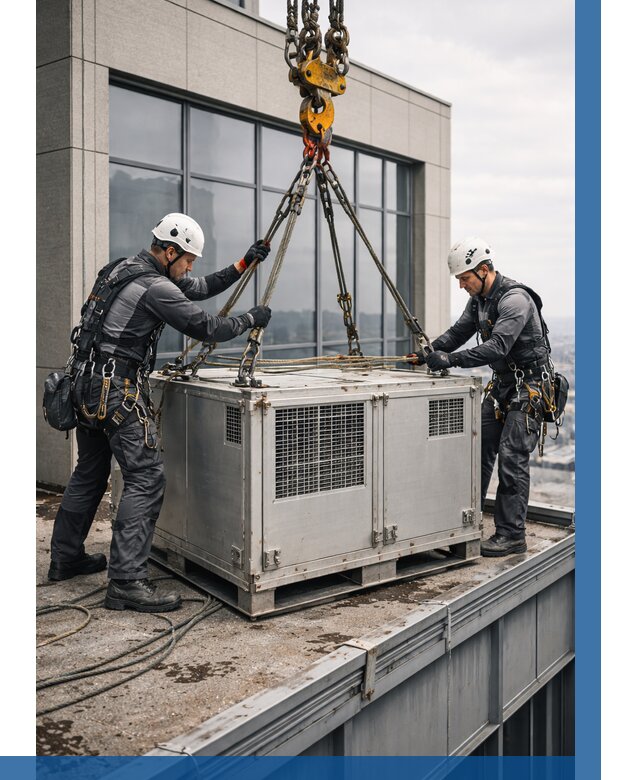 Такелажные работы на высоте в Выксе от 8296 р. | ВЫСОТНИК-Вкс