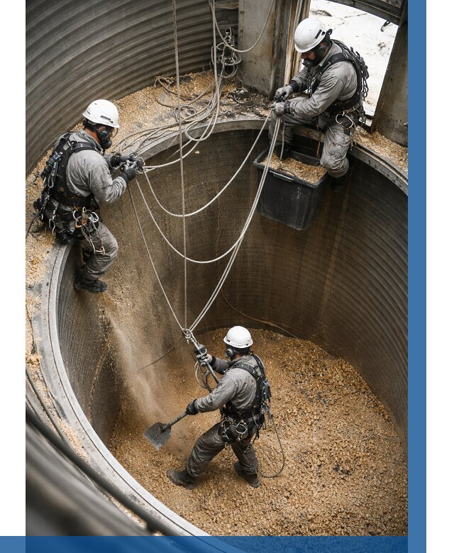 Чистка зерновых бункеров в Выксе от 12444 р. | ВЫСОТНИК-Вкс