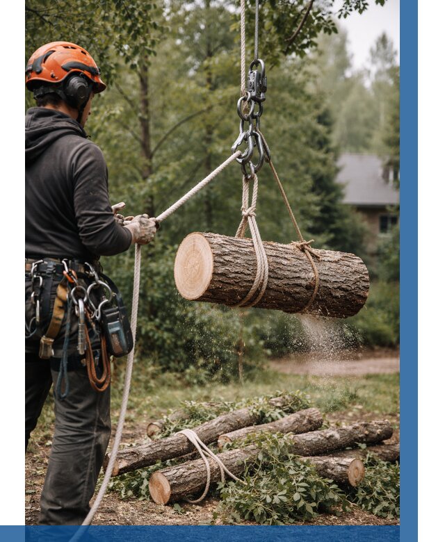 Валка деревьев частями в Выксе от 7778 р. | ВЫСОТНИК-Вкс