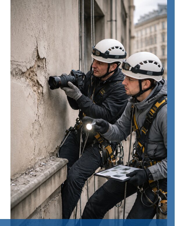 Фотофиксация дефектов фасада в Выксе от 4667 р. | ВЫСОТНИК-Вкс