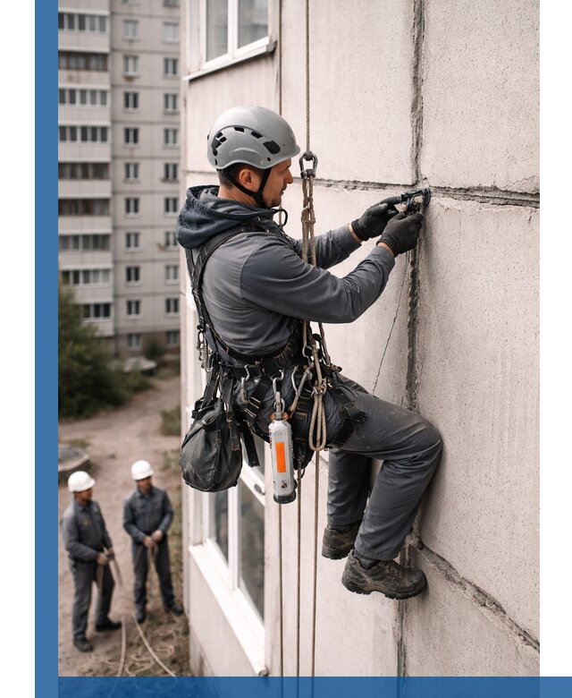 Обследование межпанельных швов и герметизация в Выксе