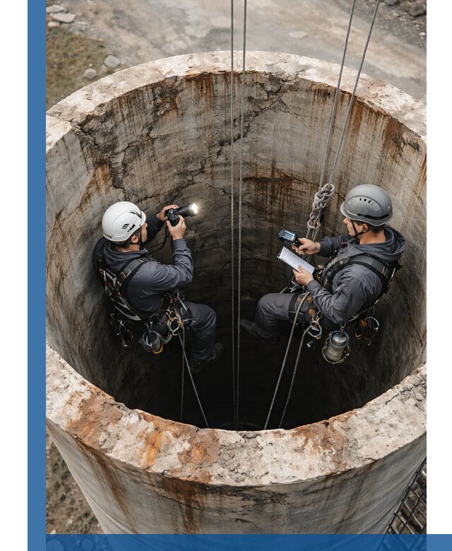 Обследование дымовой трубы: диагностика и оценка состояния в Выксе